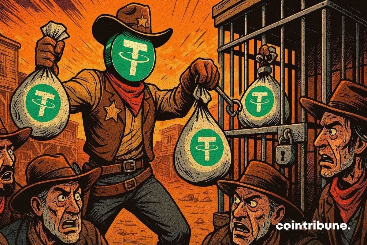 Tether: Crypto Sheriff Freezes $4.2 Billion in 3 Years