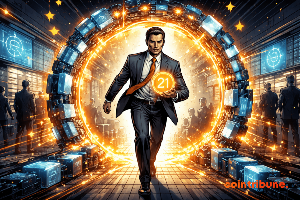 European Blockchain Showstopper: A Regulated Crypto Bank Finally Joins 21X