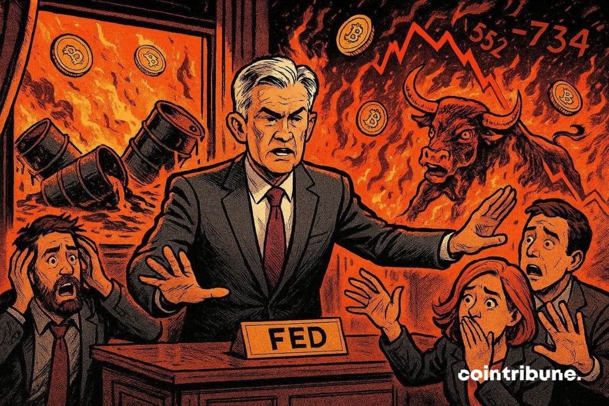Fed: Jerome Powell calms bond markets, but oil burns stocks and cryptocurrencies