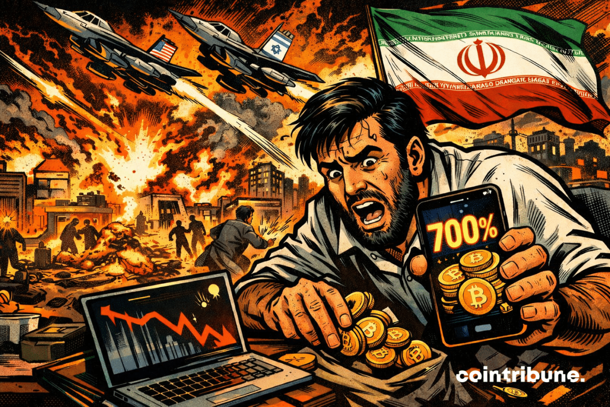 Iran: Crypto Withdrawals Explode 700% After Tehran Attacks