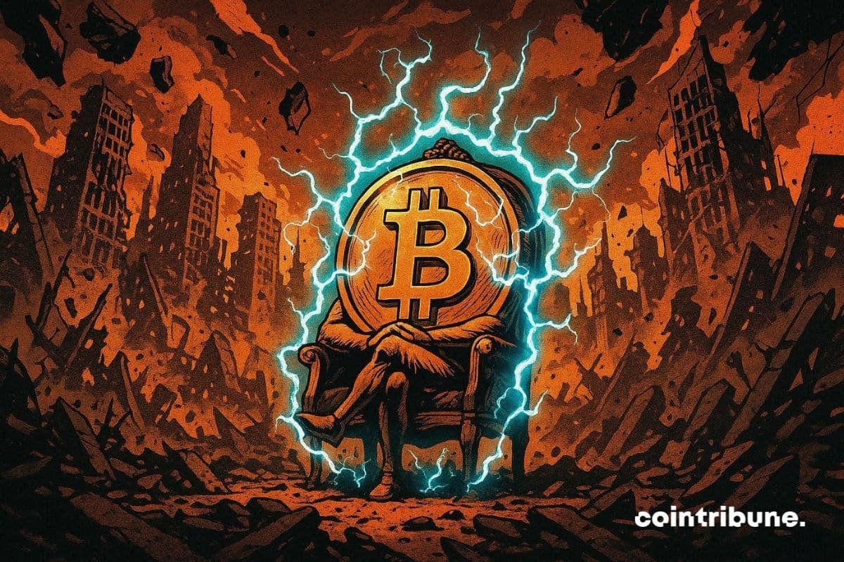 Is Bitcoin stronger than anything else, even in the face of an internet apocalypse?