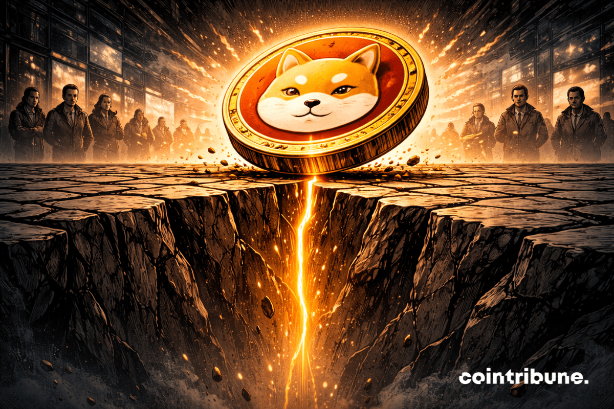 SHIB is testing a decisive supply wall on exchanges