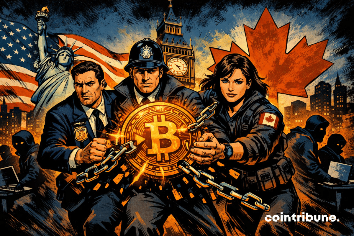 The United States and its allies are launching an international offensive against crypto fraud