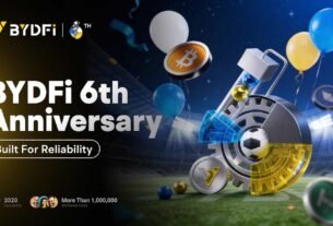 BYDFi celebrates 6th anniversary with month-long celebration, built for reliability
