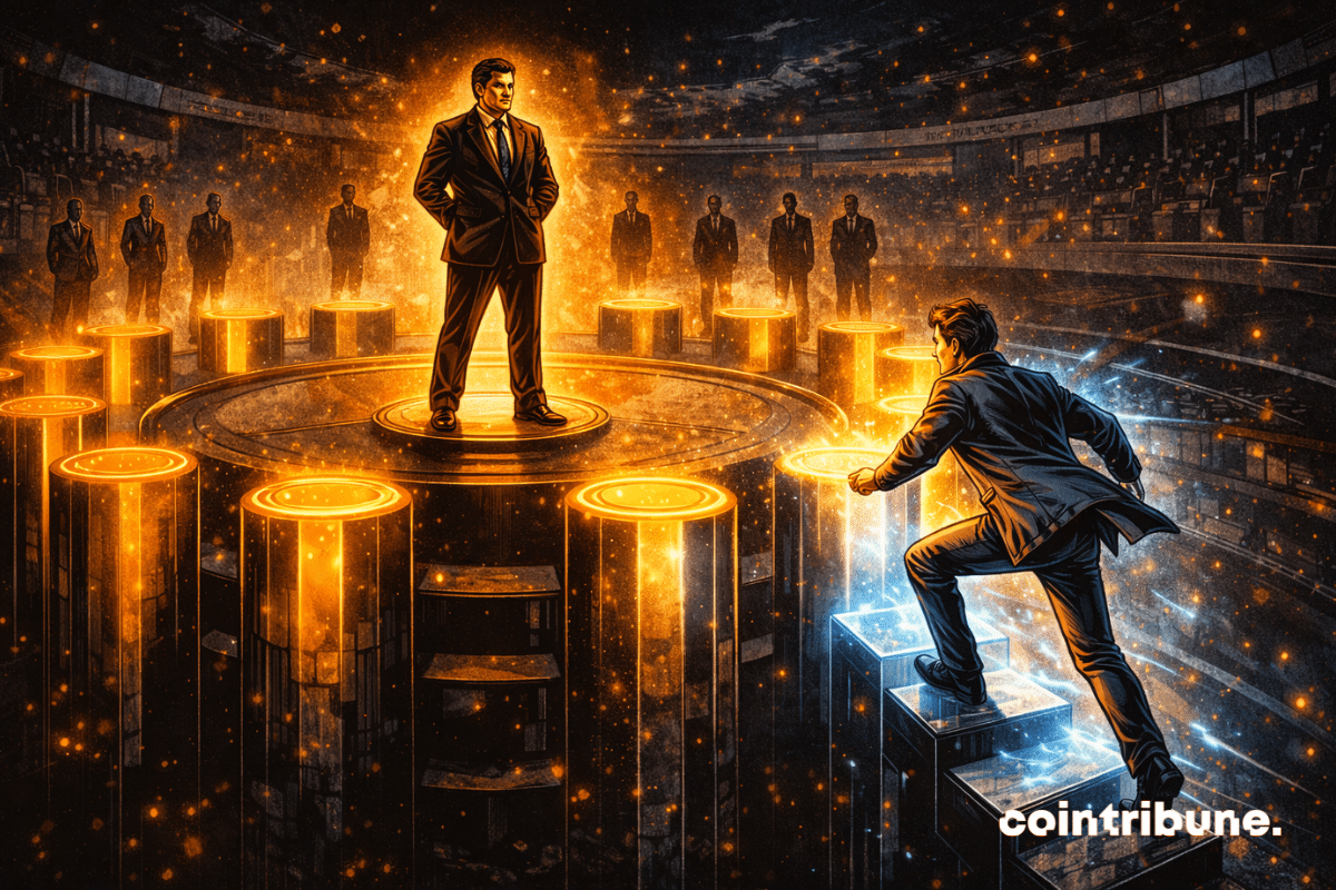 Binance holds a 35 percent market share dominance