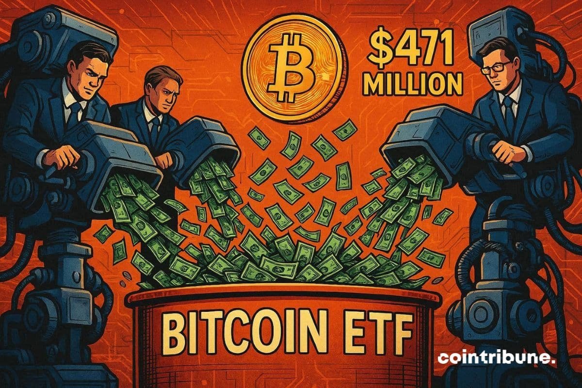 Bitcoin ETFs Explode With $471 Million Inflows In 24 Hours