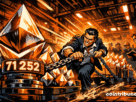 Crypto: Bitmine Buys 71,252 ETH, Bolsters Its Giant Ethereum Bet