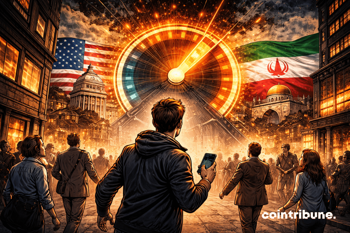 Cryptocurrency traders bet on war: Polymarket shows 63% probability of conflict between the US and Iran